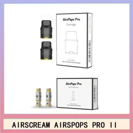 AIRSCREAM AIRSPOPS PRO II氣泡2代煙彈空倉霧化芯成品芯