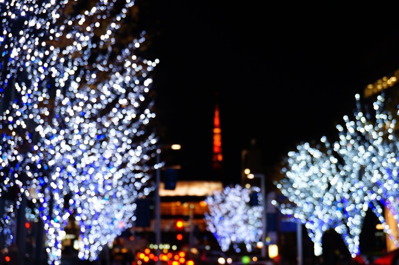[東京] 六本木 Roppongi Hills けやき坂通り 耶誕點燈