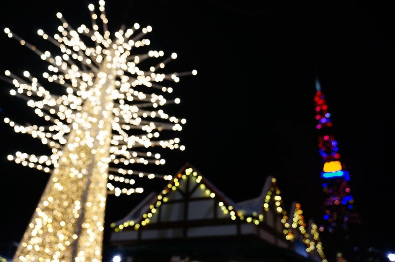 [冬 北海道] 札幌 大通公園 雪國耶誕 白色樹燈節 & 慕尼黑聖誕節市集 (更新2016年展期)