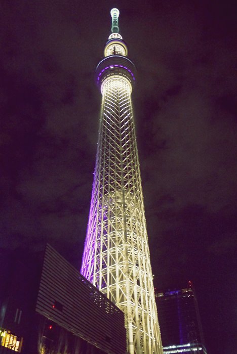 [東京] 夜晚比白天更美麗 – SkyTree 天空樹