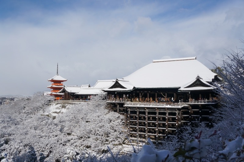 [京都] 可遇不可求 夢幻雪化妝 清水寺